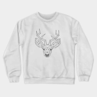 abstract deer Crewneck Sweatshirt